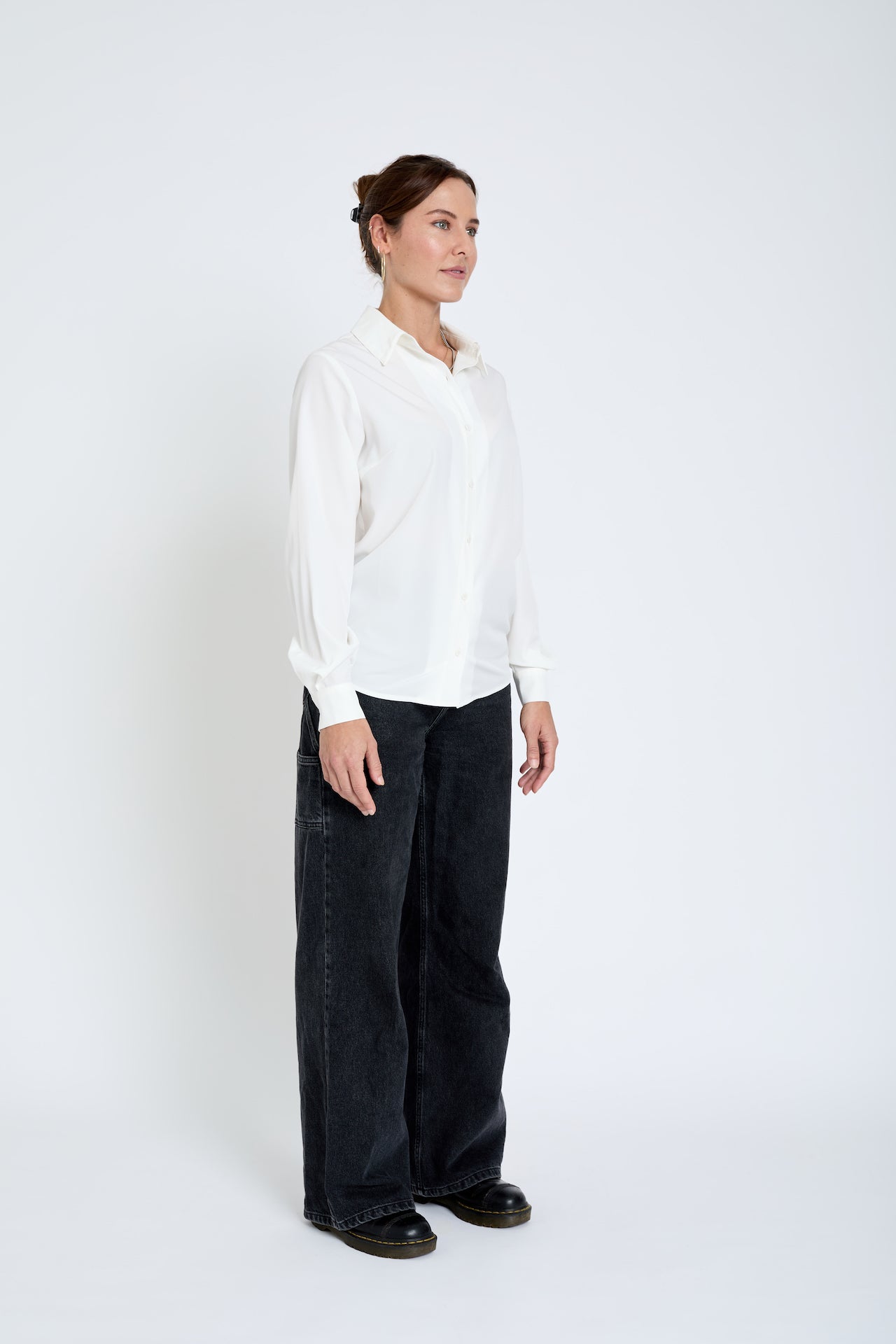 Women's Essential "No Peek" Button Down (Currently Wholesale Only)