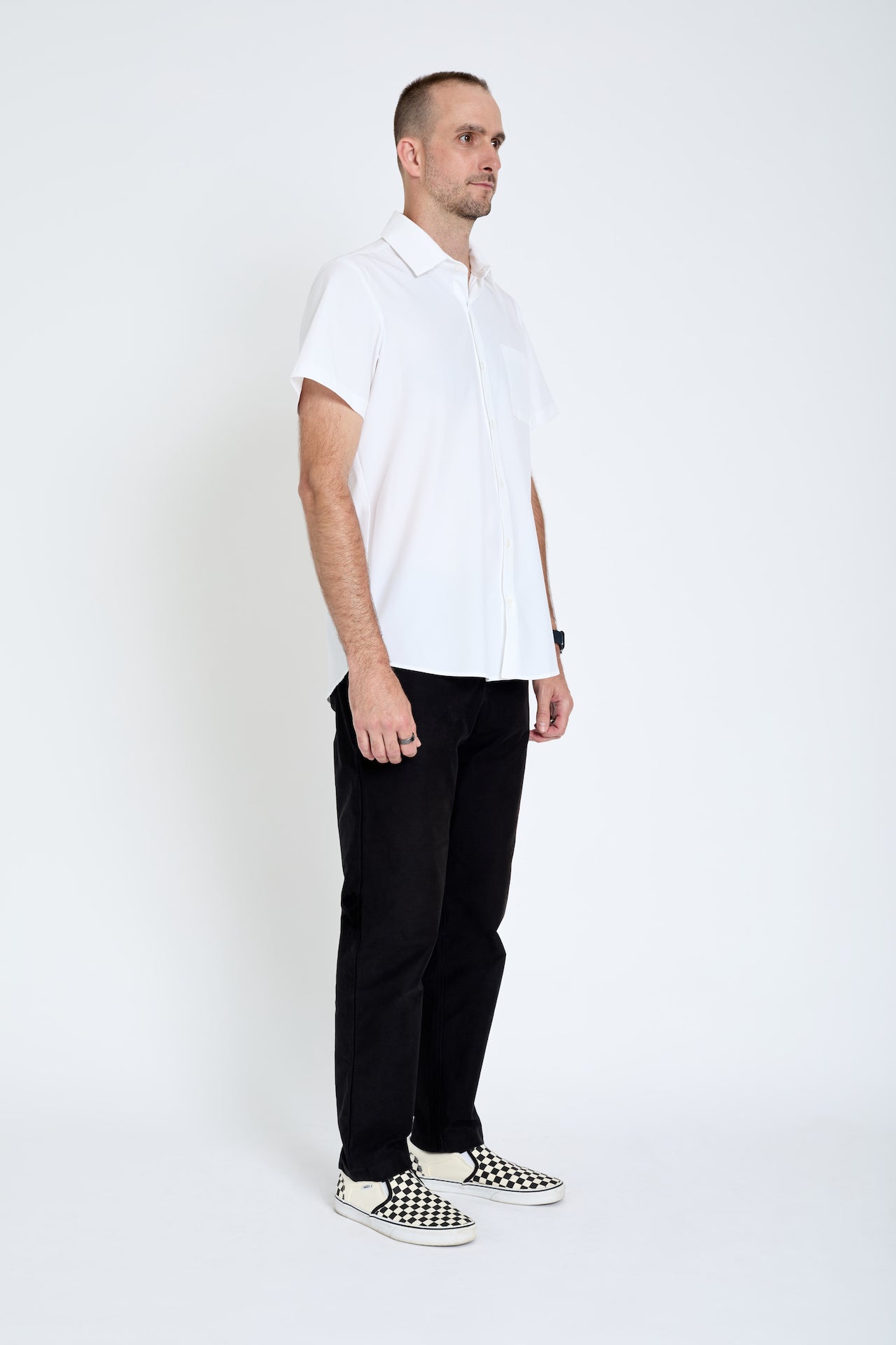 Men's Essential Button Down Short Sleeve (Currently Wholesale Only)