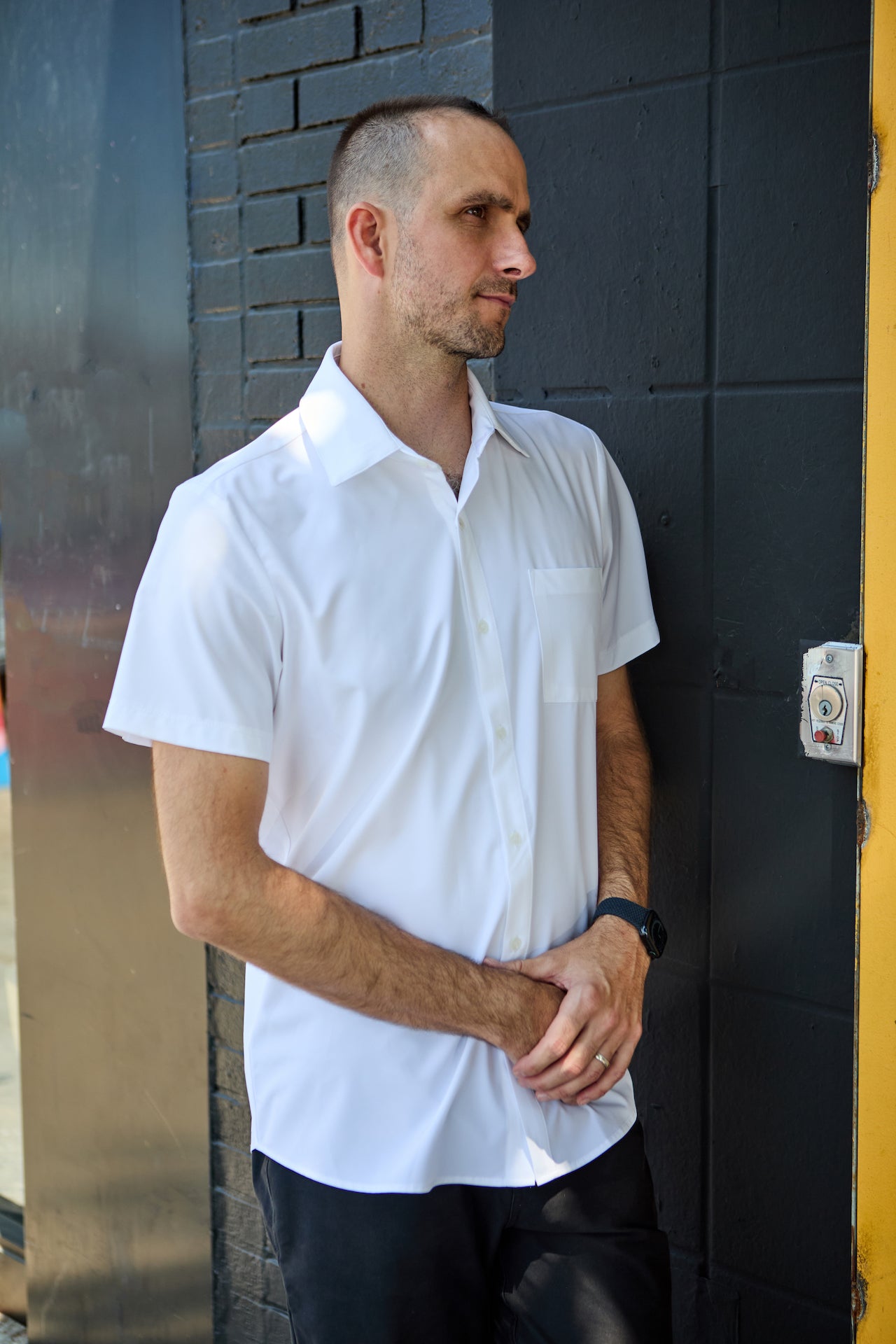 Men's Essential Button Down Short Sleeve (Currently Wholesale Only)